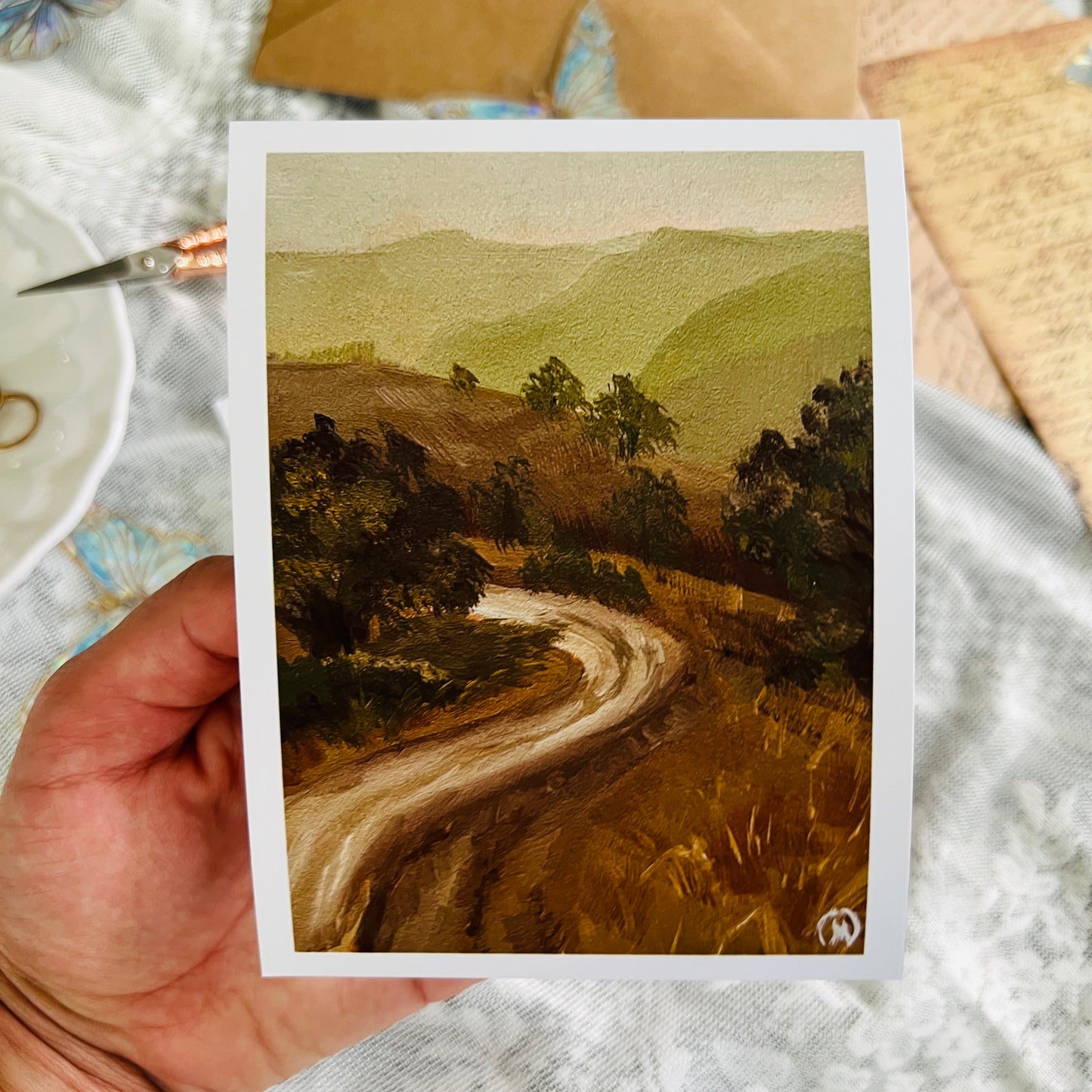 "Rustic Route" print