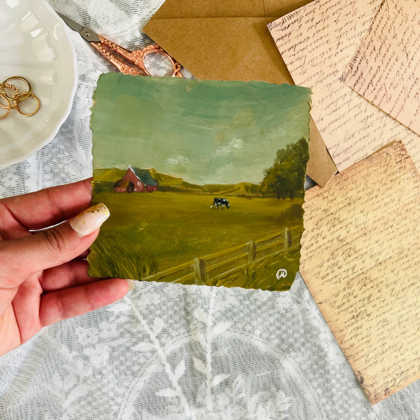 "Cow in the Feild"