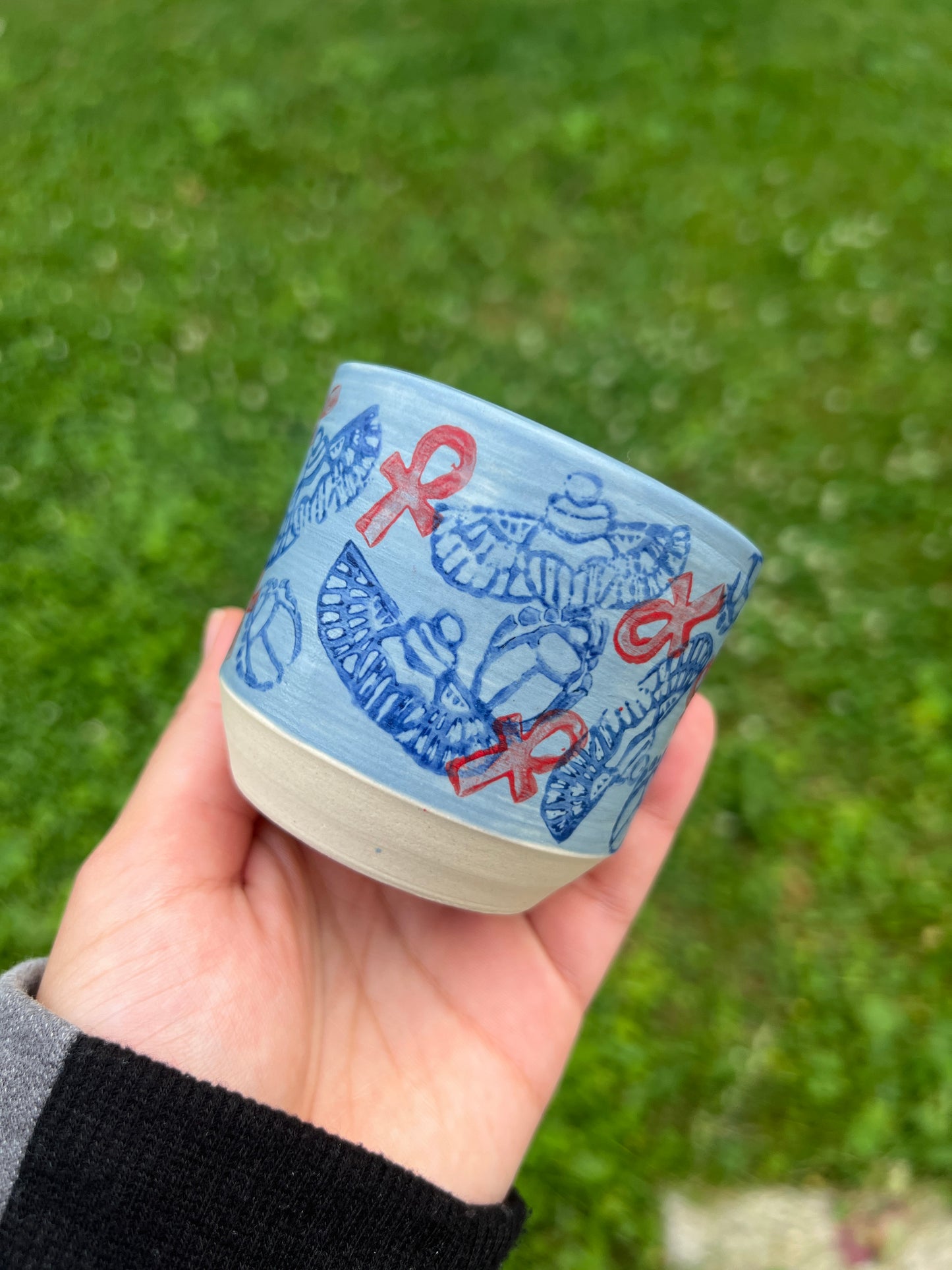 Egyptian Symbols Mini Cup