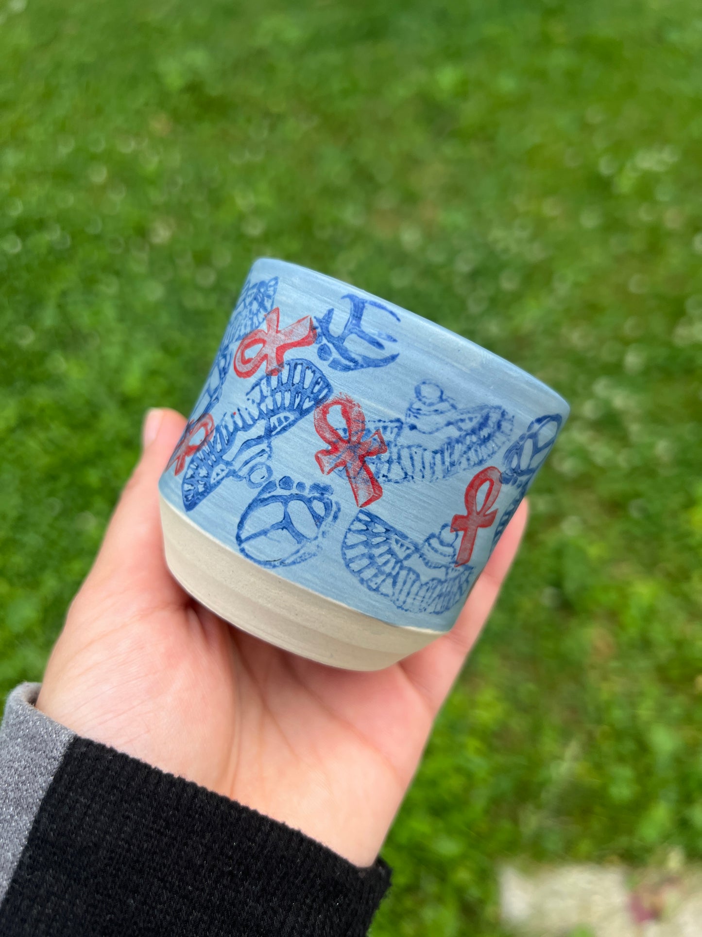 Egyptian Symbols Mini Cup
