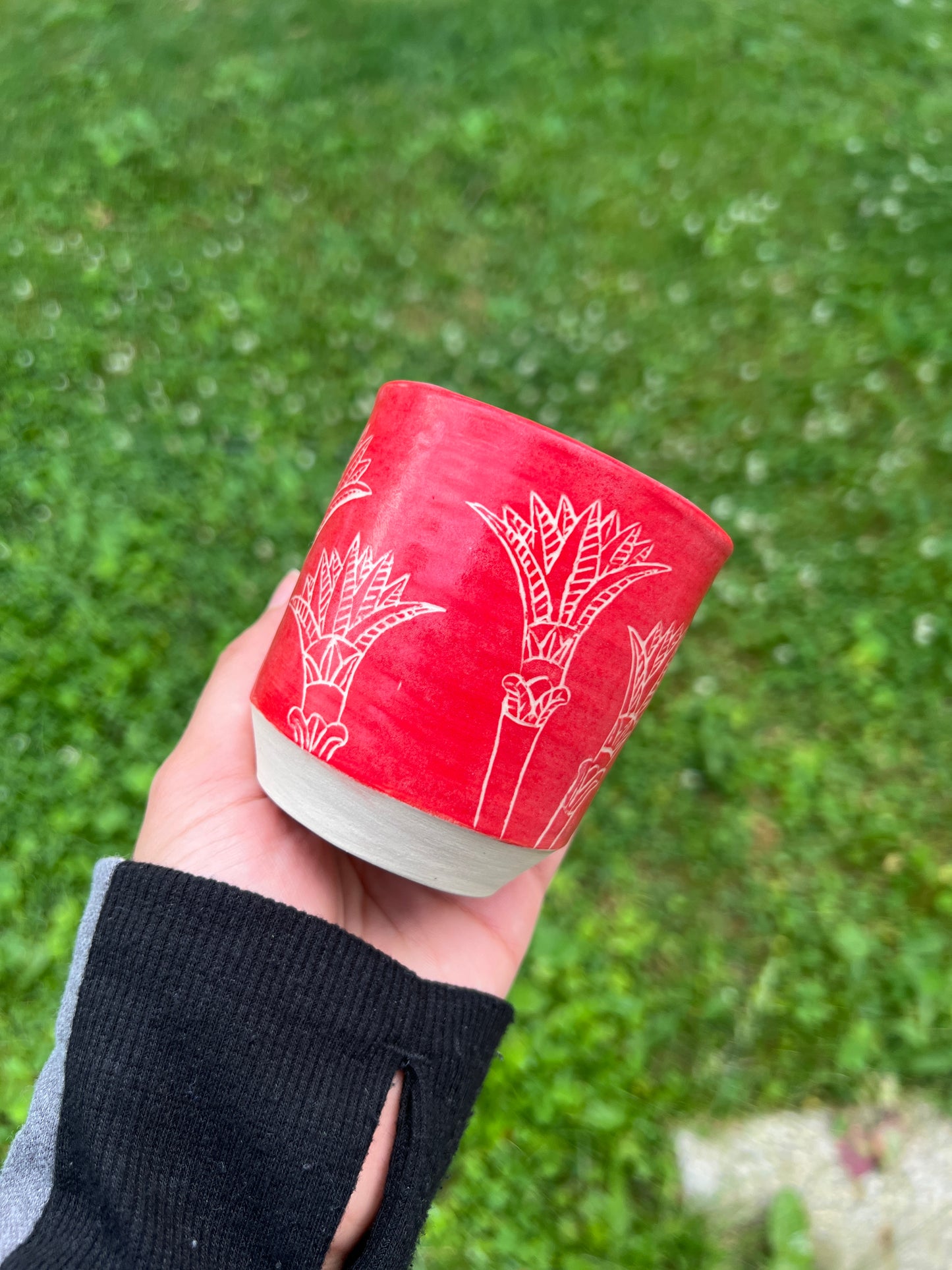 Red Lotus Mini Cup