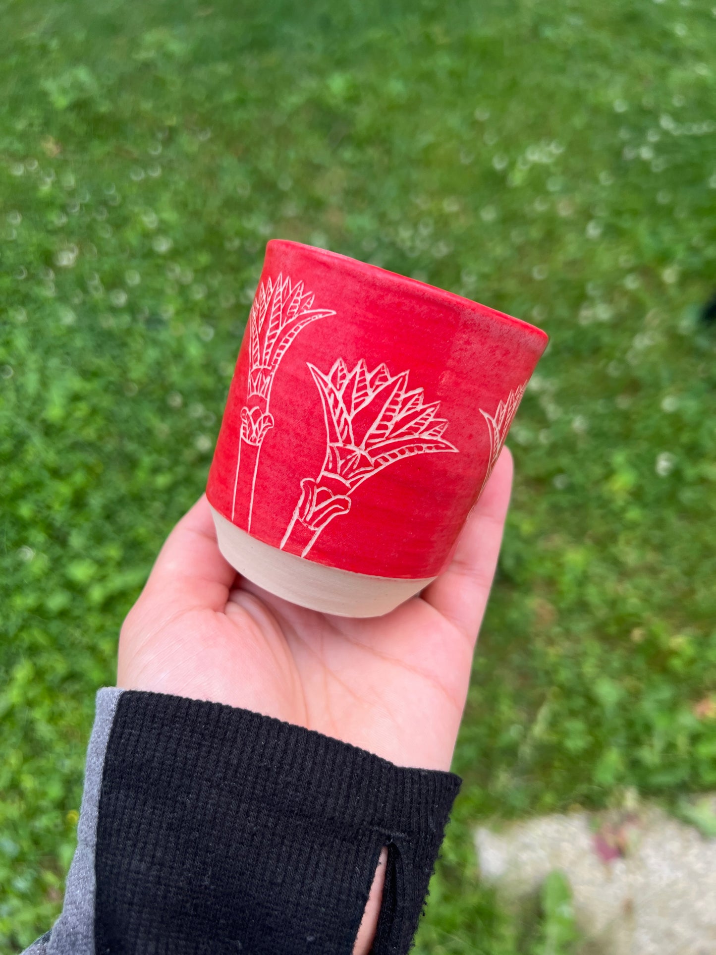 Red Lotus Mini Cup