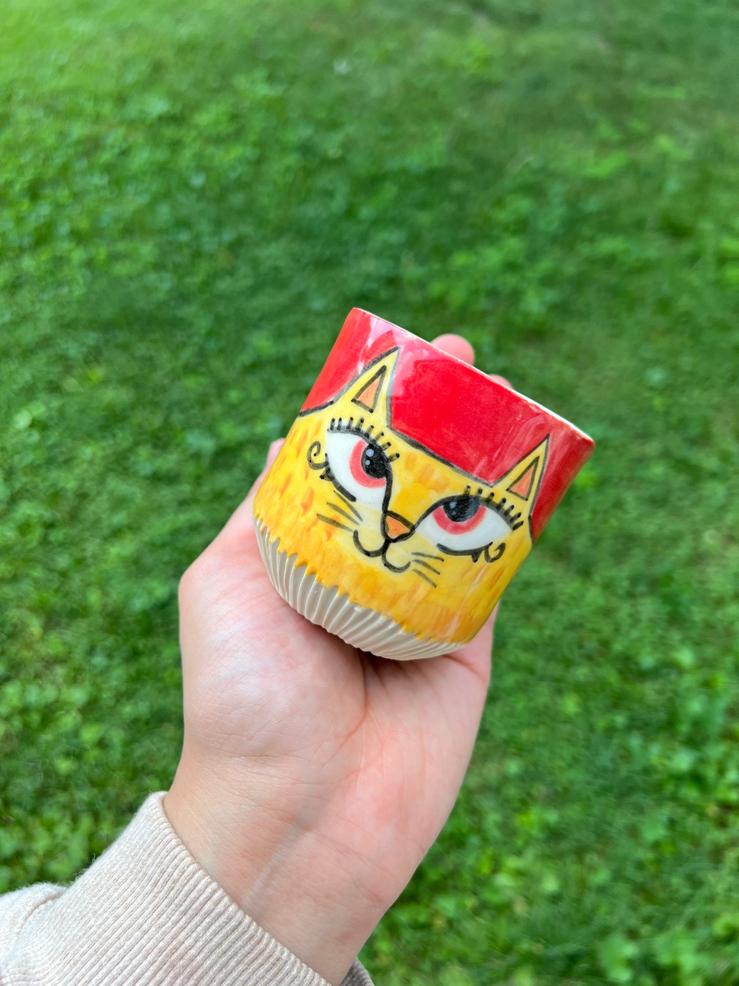 Egyptian Cat Mini Cup #1