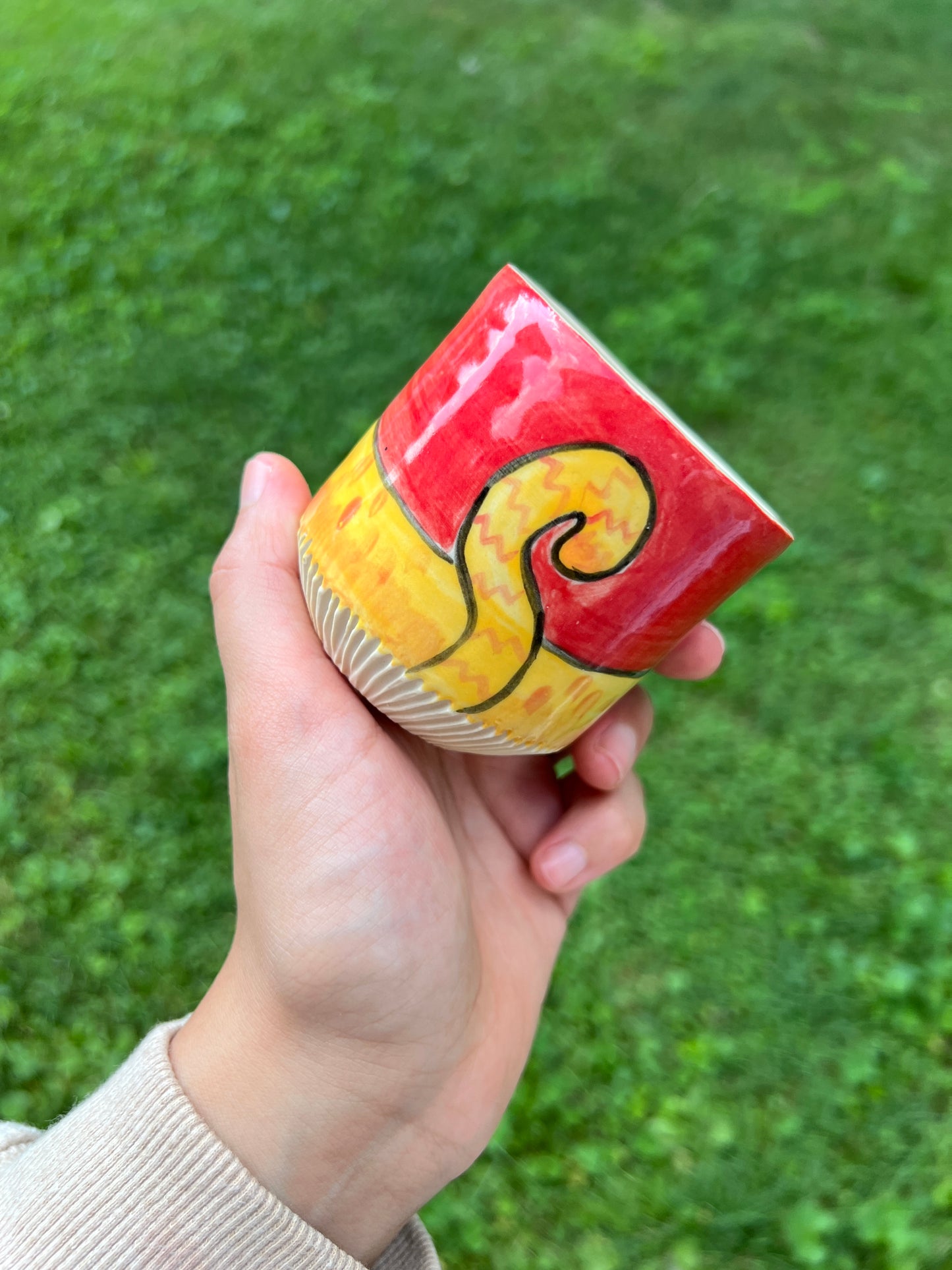 Egyptian Cat Mini Cup #1