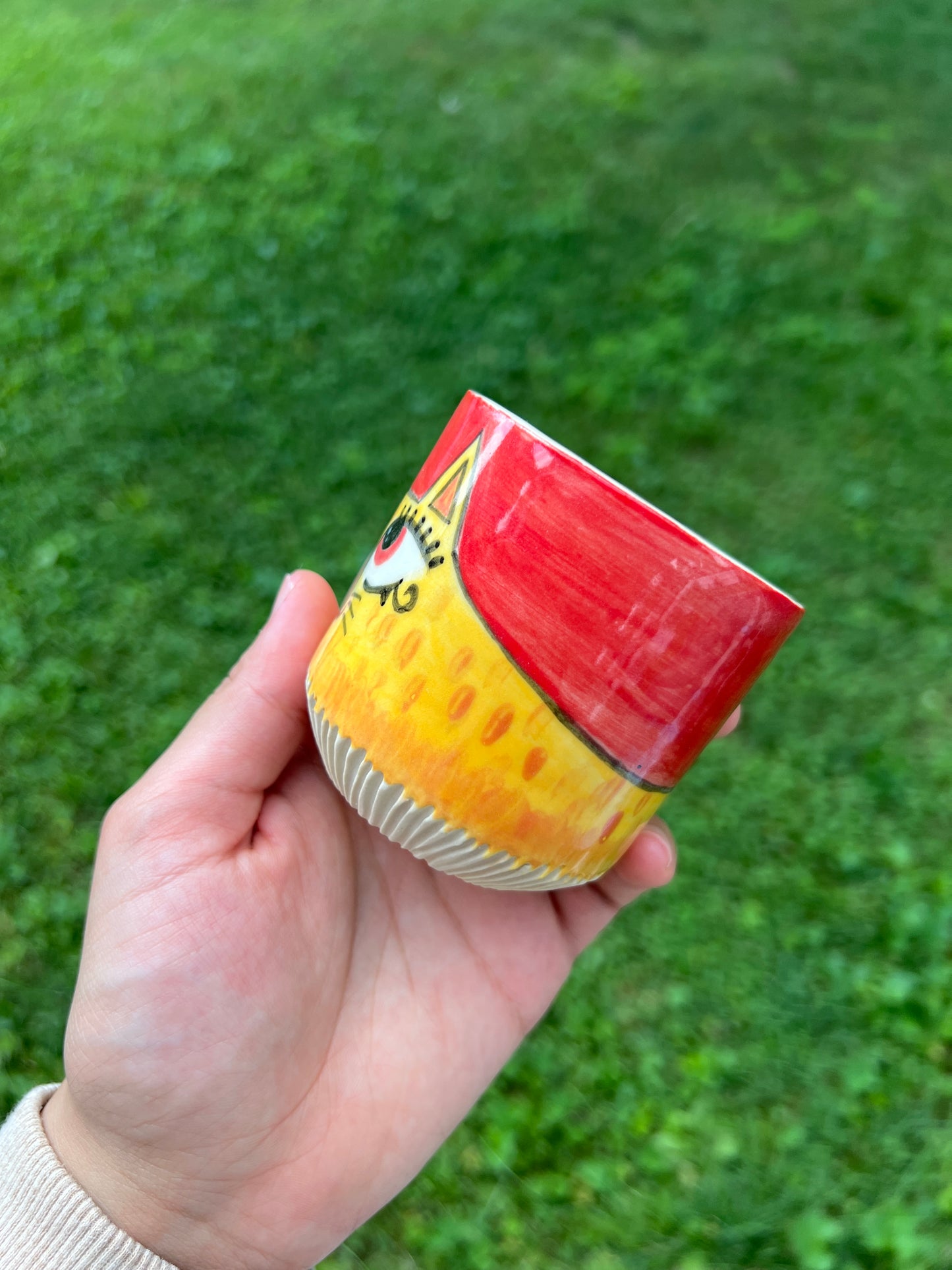 Egyptian Cat Mini Cup #1