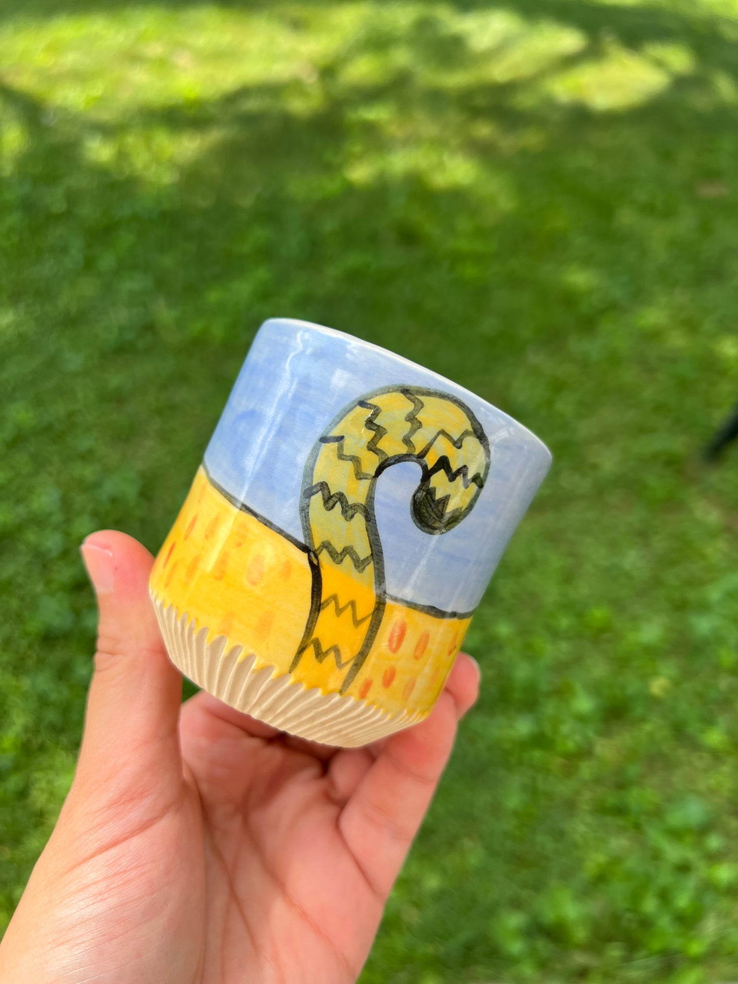 Egyptian Cat Mini Cup #2