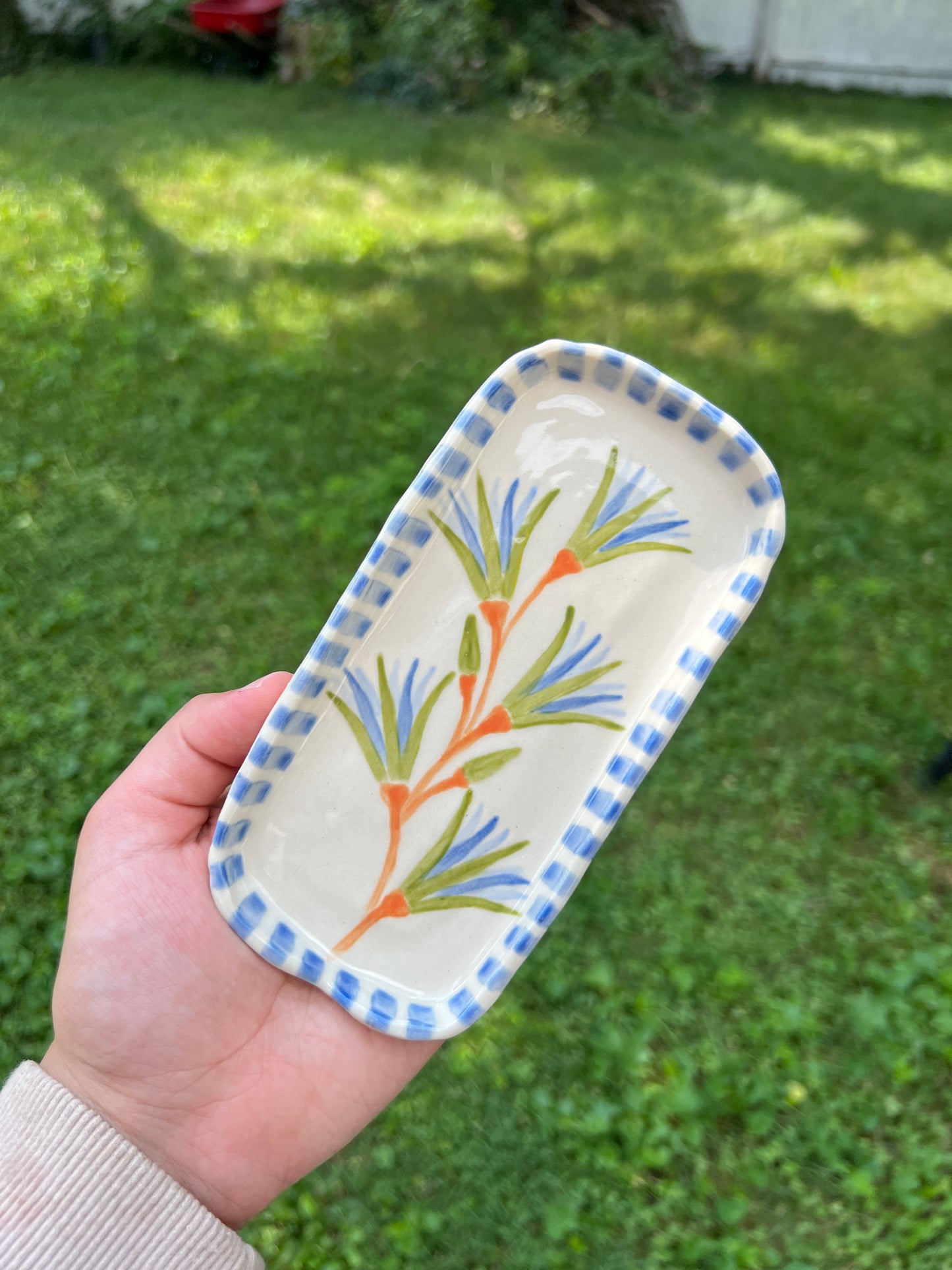 Blue Lotus Plate