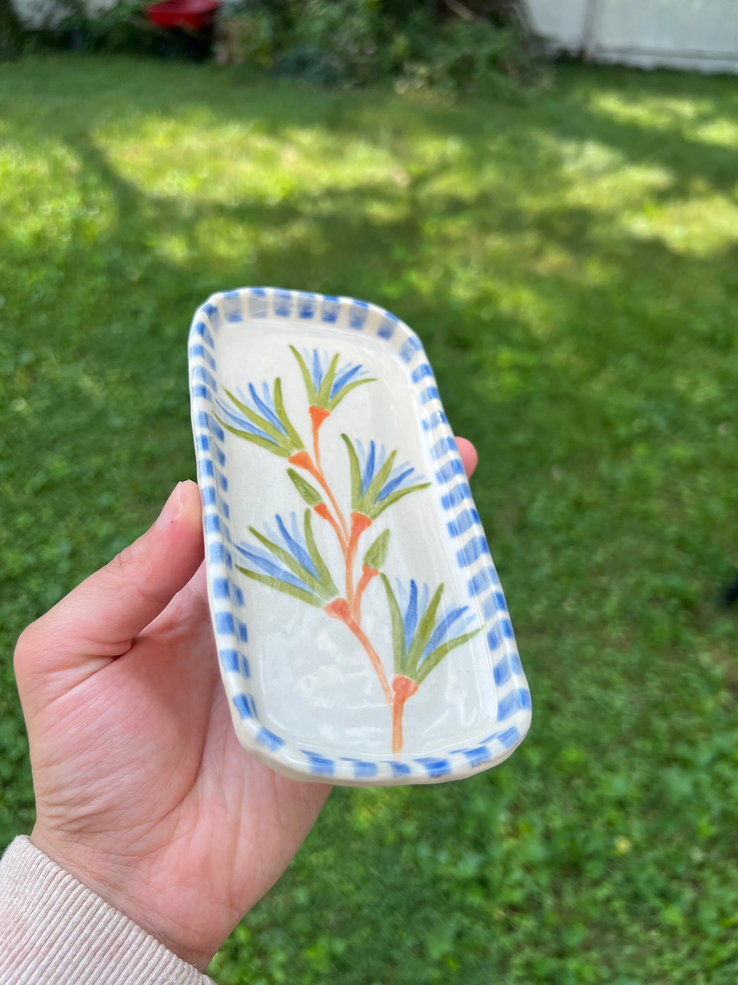 Blue Lotus Plate