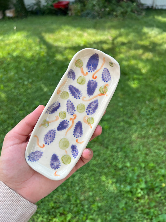 Grape Vines Plate