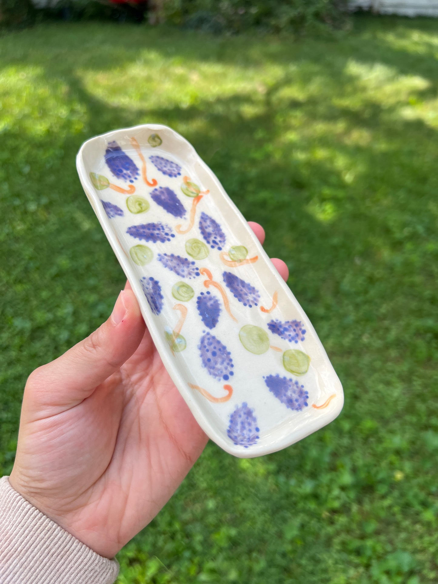 Grape Vines Plate