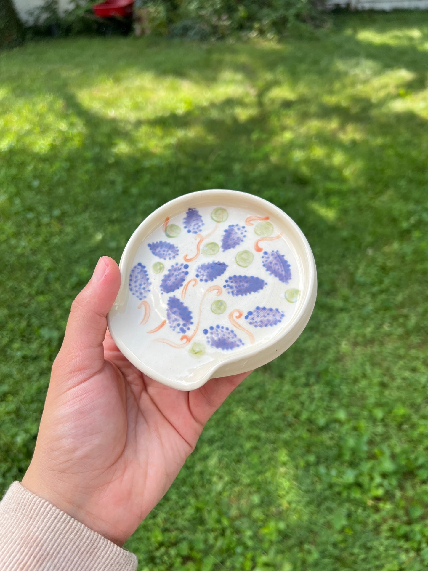 Grape Vines Spoon Rest