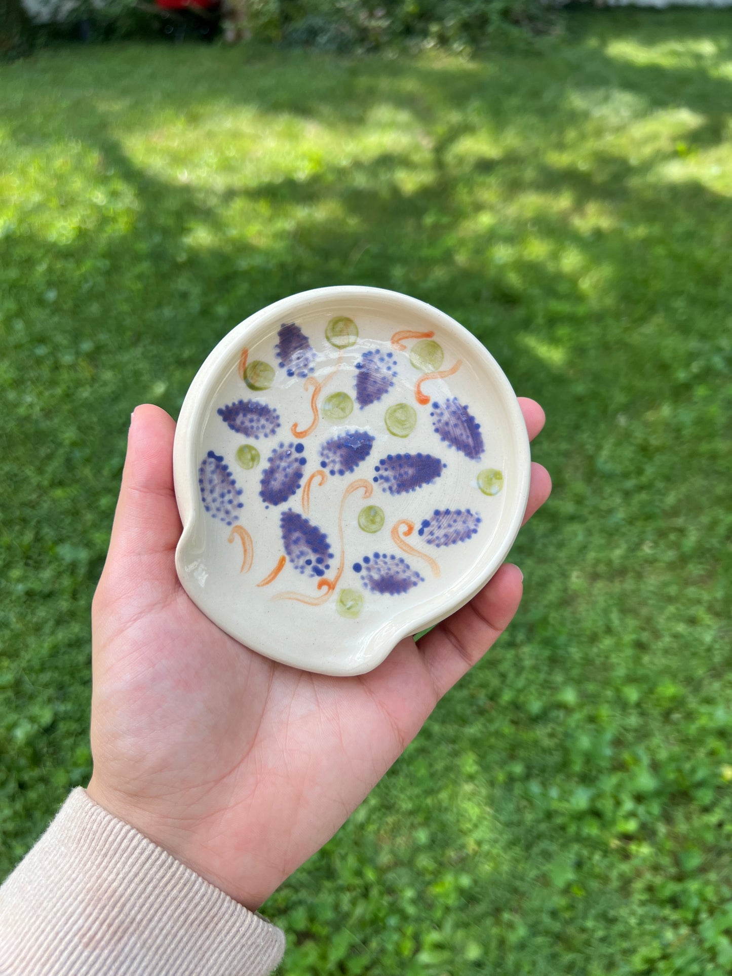 Grape Vines Spoon Rest