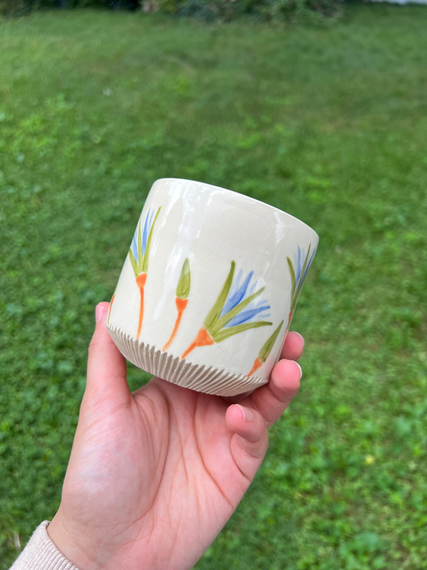 Blue Lotus Mug #2