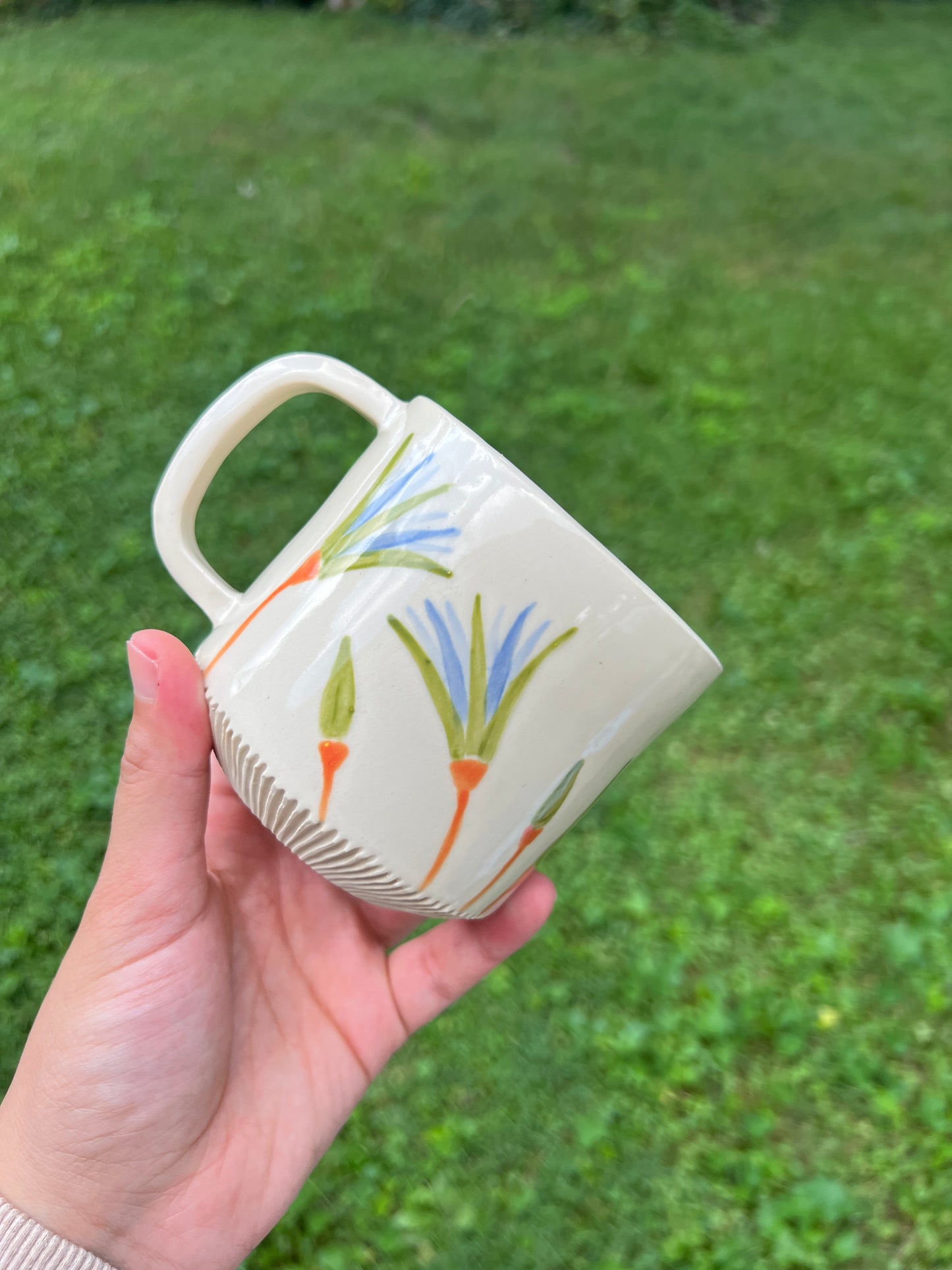 Blue Lotus Mug #2