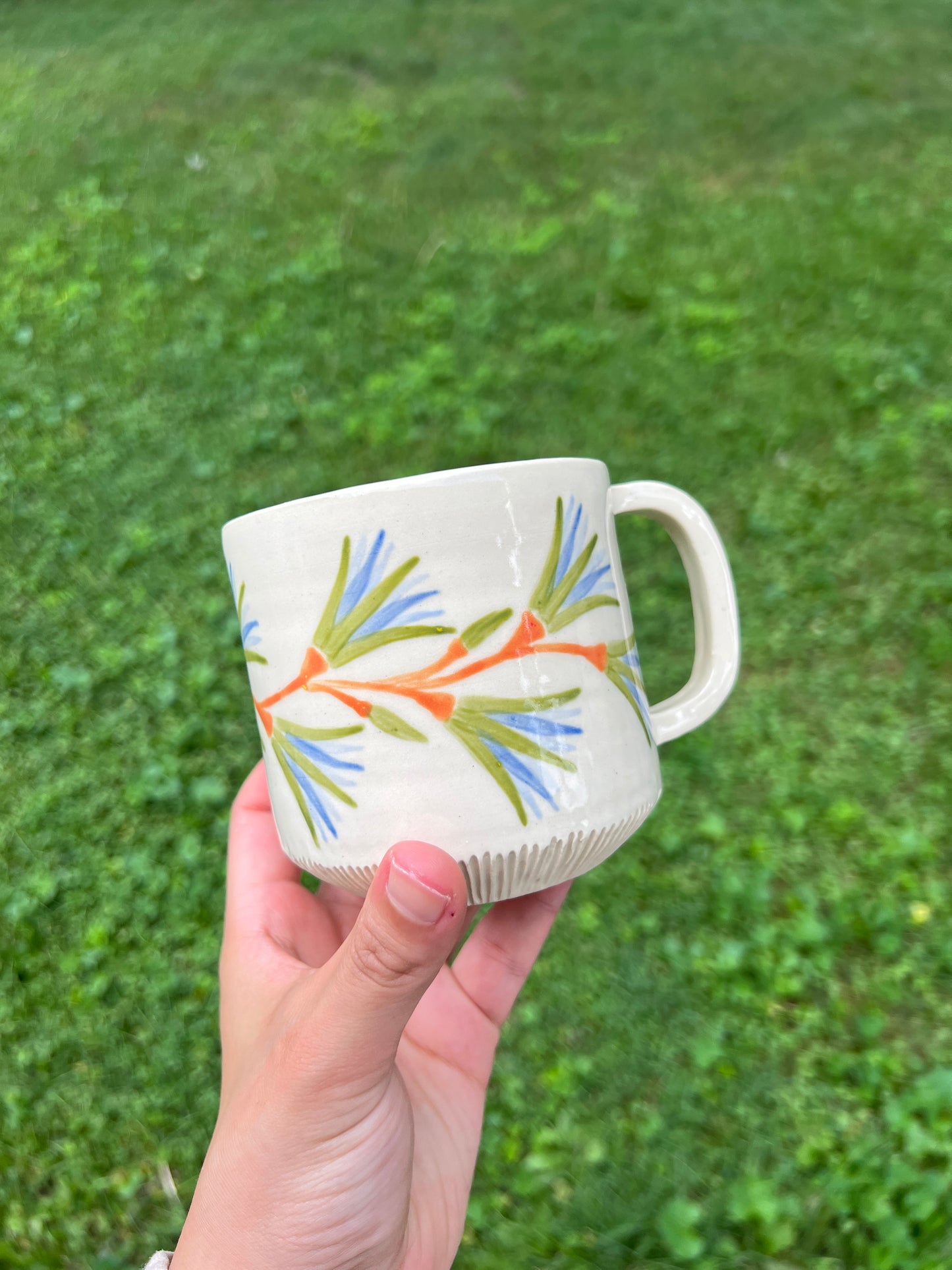 Blue Lotus Mug #1