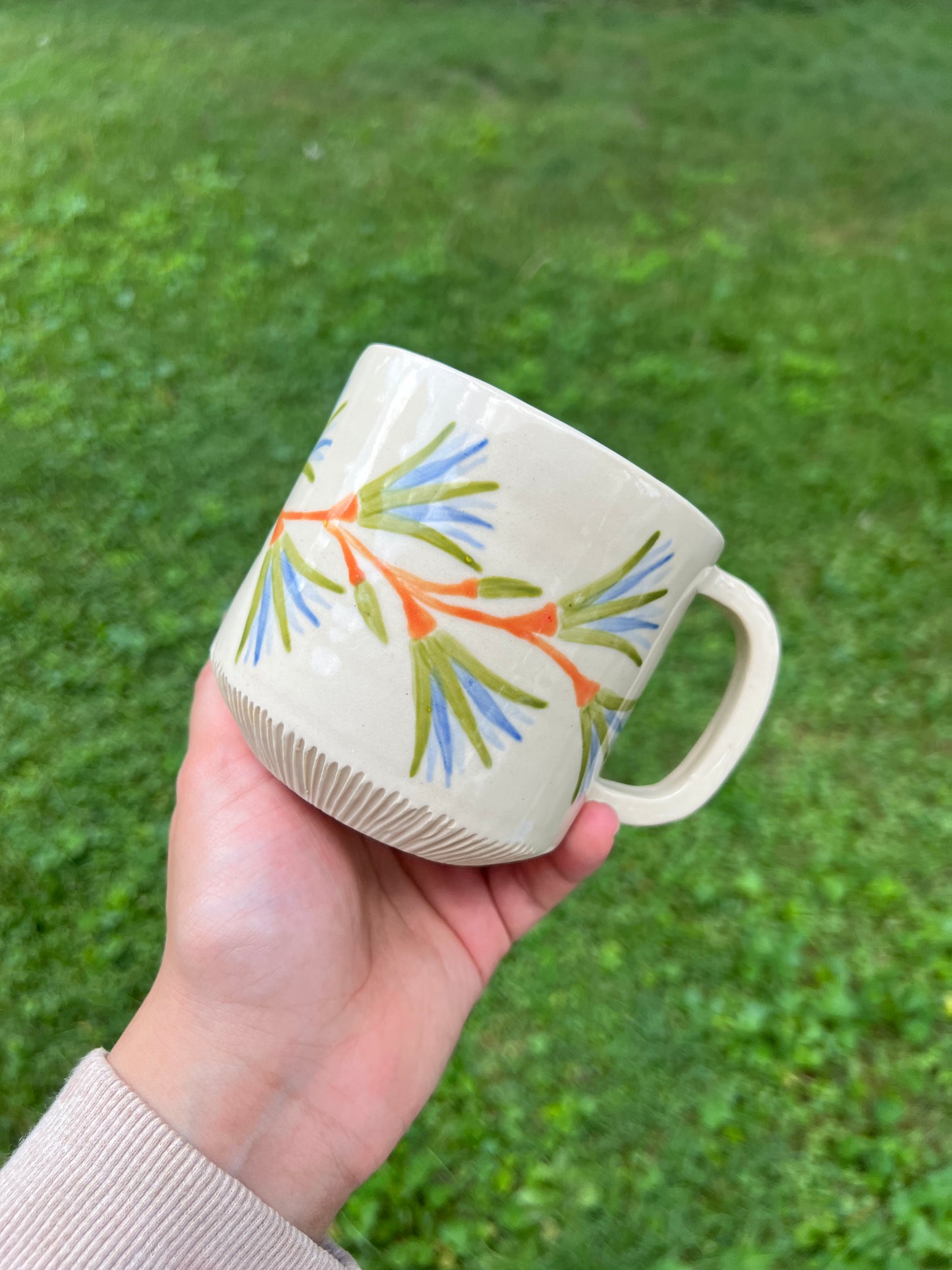 Blue Lotus Mug #1